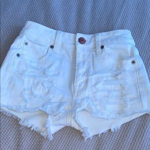 american eagle jean shorts